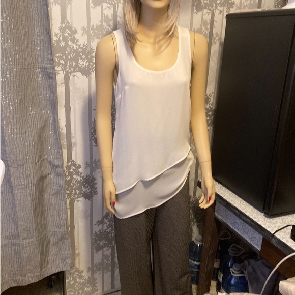 Stretch Pull Up slacks size X Small flared - Picture 3 of 9